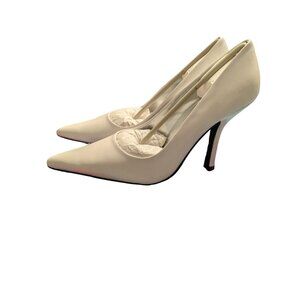 Chinese Laundry White Heels